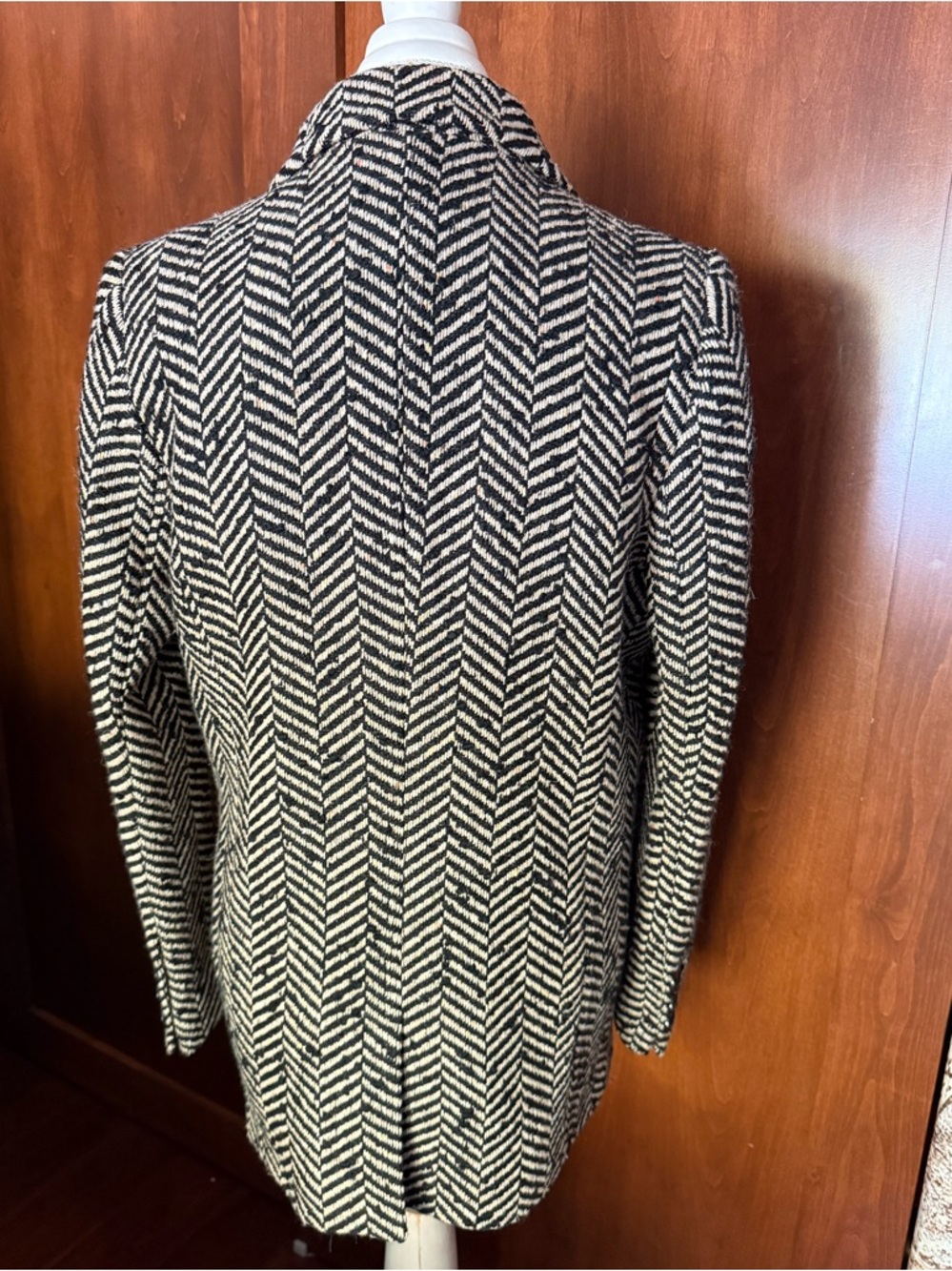 ⚜️ ANINE BING DIANA FISHBONE BLAZER IN EXCELLENT CONDITION SZ SMALL ⚜️ - Picture 4 of 16